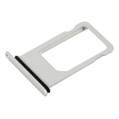 High-Quality Silver Card Tray for iPhone 8 - Replacement Part, Professional Installation Recommended