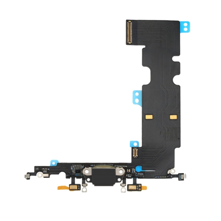 iPhone 8 Plus Charging Port Flex Cable Replacement (Black) - Quality Checked, Fully Compatible