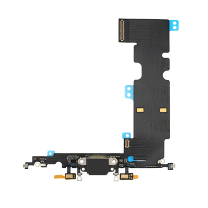 iPhone 8 Plus Charging Port Flex Cable Replacement (Black) - Quality Checked, Fully Compatible