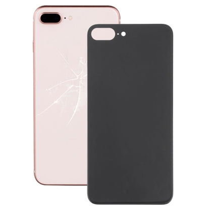 iPhone 8 Plus Black Glass Back Battery Cover Replacement with Adhesive - Easy Install, Quality Checked