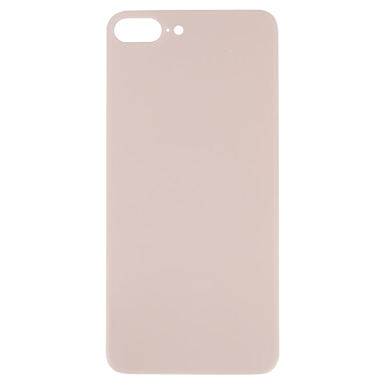 iPhone 8 Plus Gold Back Battery Cover Replacement with Easy Adhesive, Big Camera Hole - Professional Installation Recommended