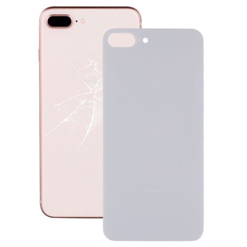 iPhone 8 Plus White Easy Replacement Back Cover Glass Battery Housing with Adhesive - Repair Part