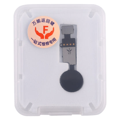Home Button (3rd Gen) with Flex Cable for iPhone 8 Plus / 8 / 7 Plus / 7 (Black) - No Fingerprint Support