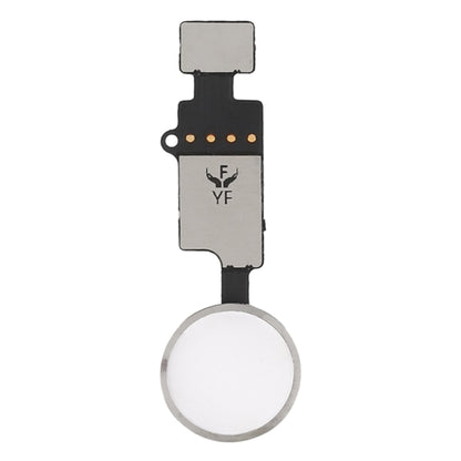 iPhone 8 Plus / 7 Plus / 8 / 7 Home Button (3rd) with Flex Cable - No Fingerprint ID Support (Silver)