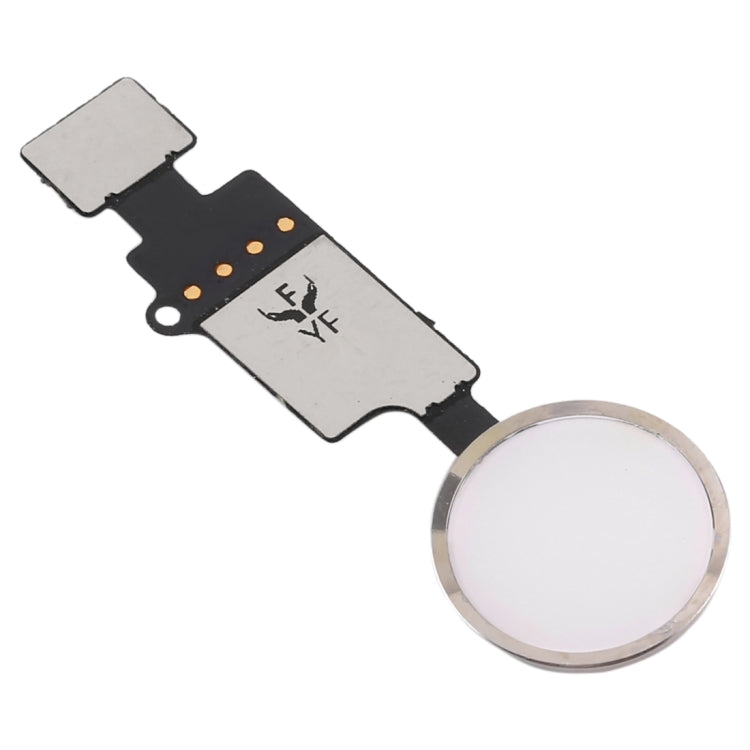 iPhone 8 Plus / 7 Plus / 8 / 7 Home Button (3rd) with Flex Cable - No Fingerprint ID Support (Silver)