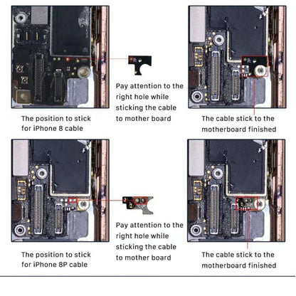Home Button (3rd Gen) with Flex Cable for iPhone 8 Plus / 8 / 7 Plus / 7 (Black) - No Fingerprint Support