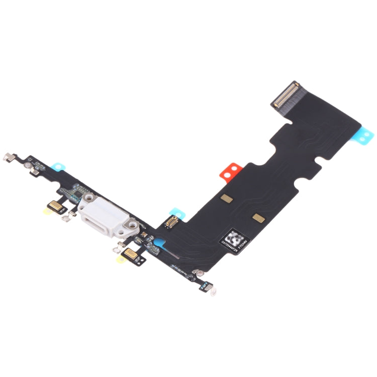 Original Light Grey Charging Port Flex Cable Ribbon for iPhone 8 Plus - Replacement Part, Professional Installation Recommended