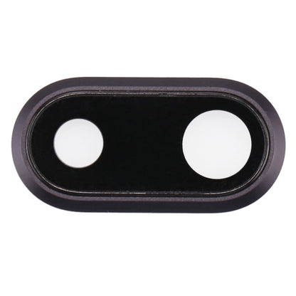 High-Quality Black Rear Camera Lens Ring Replacement for iPhone 8 Plus - Perfect for Broken Lenses