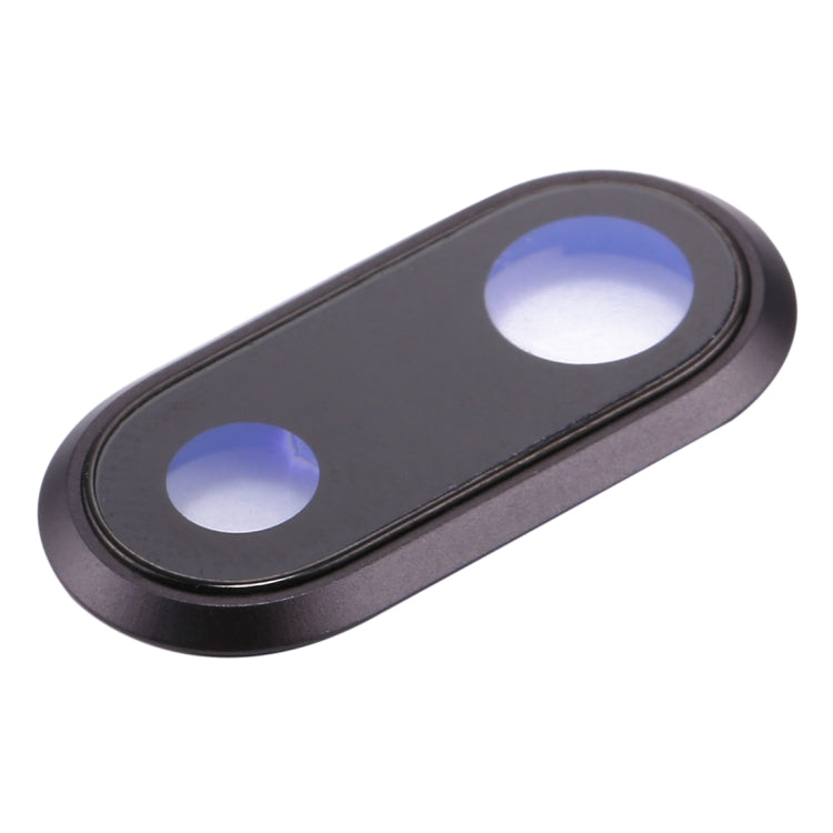 High-Quality Black Rear Camera Lens Ring Replacement for iPhone 8 Plus - Perfect for Broken Lenses