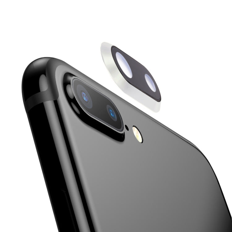 iPhone 8 Plus Rear Camera Lens Ring Replacement (Silver) - High Quality, Checked Before Shipping