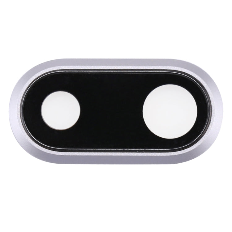 iPhone 8 Plus Rear Camera Lens Ring Replacement (Silver) - High Quality, Checked Before Shipping