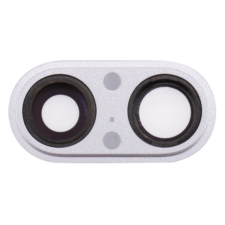 iPhone 8 Plus Rear Camera Lens Ring Replacement (Silver) - High Quality, Checked Before Shipping