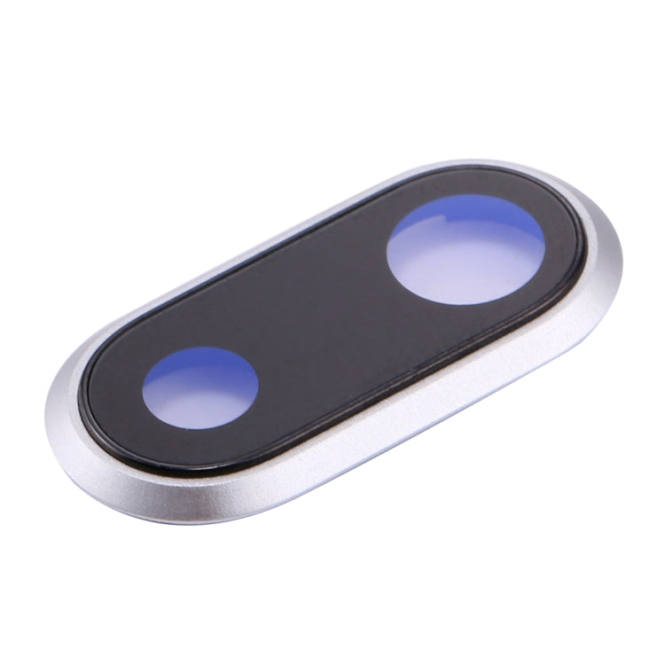 iPhone 8 Plus Rear Camera Lens Ring Replacement (Silver) - High Quality, Checked Before Shipping