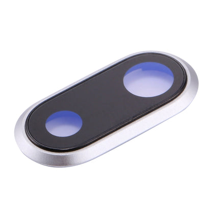 iPhone 8 Plus Rear Camera Lens Ring Replacement (Silver) - High Quality, Checked Before Shipping