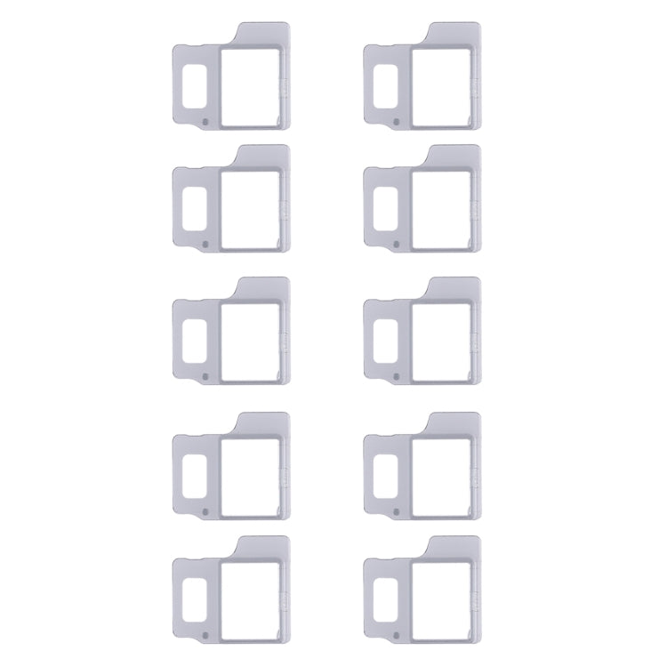 10-Pack Flash Light Positioning Rings for iPhone 8 Plus - High Quality Replacement Parts