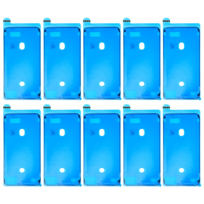 10 Pack of Waterproof Adhesive Stickers for LCD Frame Bezel Replacement - Compatible with iPhone 8 Plus (Black)