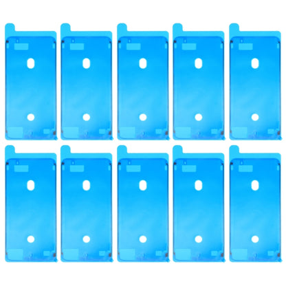 10 Pack of Waterproof Adhesive Stickers for iPhone 8 Plus LCD Frame Bezel (White) - High Quality Replacement