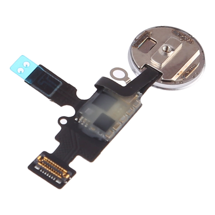 Replacement Home Button with Flex Cable for iPhone 8, 8 Plus, 7, 7 Plus - Silver (Not for Touch ID)