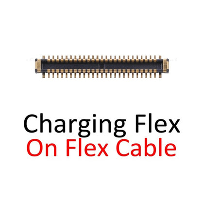 Replacement Charging FPC Connector on Flex Cable for iPhone 8 / 8 Plus - Compatible & Tested