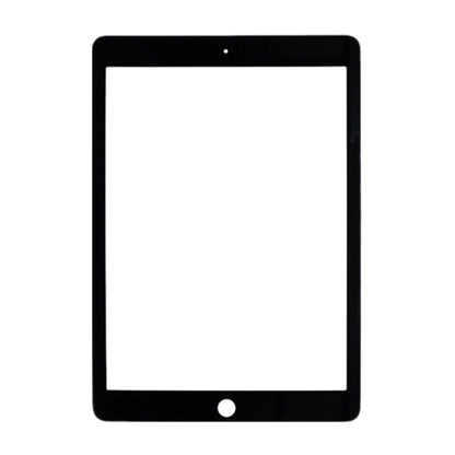 Replacement Black Front Screen Outer Glass Lens for iPad Air 2 / A1567 / A1566 - Quality Guaranteed