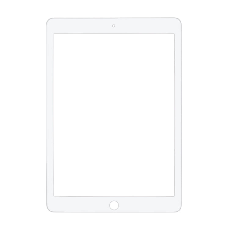 White Front Screen Outer Glass Lens Replacement for iPad Air 2 (A1567 / A1566) - Tested & Ready to Install