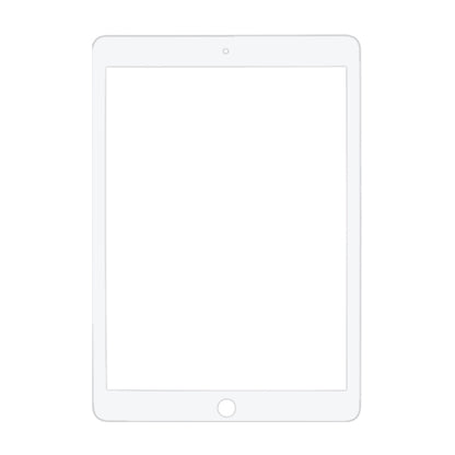 White Front Screen Outer Glass Lens Replacement for iPad Air 2 (A1567 / A1566) - Tested & Ready to Install