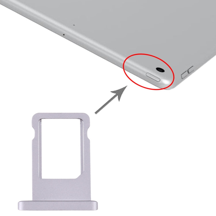 iPad 10.2 Inch SIM Card Tray (A2200 / A2198 / A2232) - Replacement Part in Grey, Fully Compatible