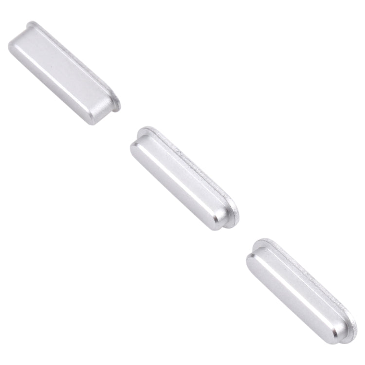 Replacement Power & Volume Control Buttons for iPad 10.2" (2019/2020/2021) - Silver