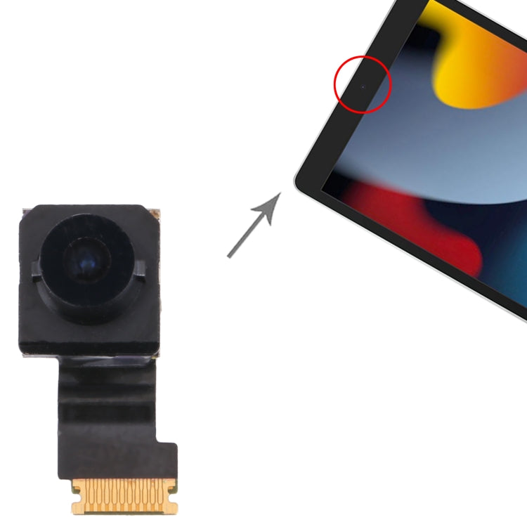 iPad 10.2 (2021) A2603/A2604 Front-Facing Camera Replacement Part - Professional Installation Recommended