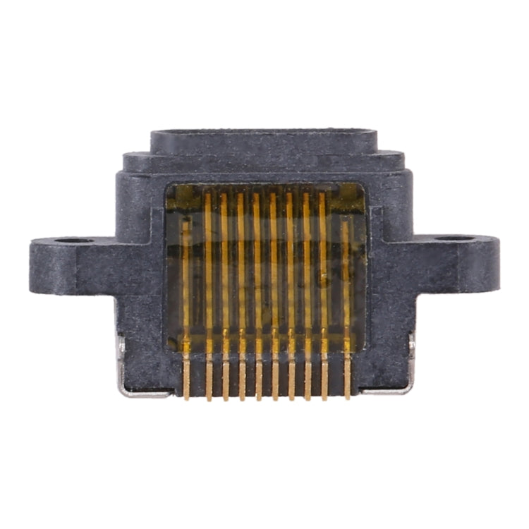 iPad 5/7/8/9 Charging Port Connector (Black) - Replacement Part for iPad 10.2 (2022), 9.7 (2017/2018)