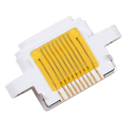 iPad 5 / 7 / 8 / 9 Charging Port Connector (2017-2022) - Replacement Part, White, Compatible with iPad 10.2 & 9.7