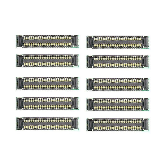 10 PCS 42 Pin LCD Display FPC Connector Replacement for Apple iPad 10.2 (2019) / 7th Gen 10.2 Inch