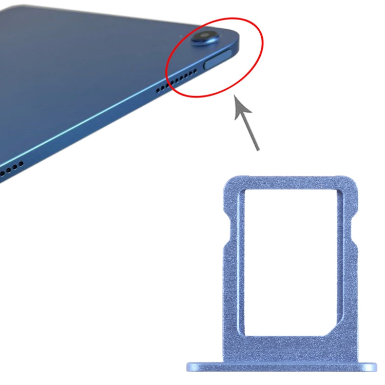 Blue SIM Card Tray for iPad 10th Gen (2022) - Replace Your Broken Tray, Professional Installation Recommended