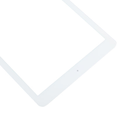 iPad 9.7 Front Screen Glass Lens Replacement with OCA Adhesive (White) - Compatible with 2017 Model