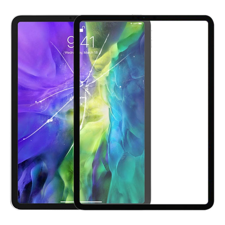 Replacement Black Front Outer Glass Lens for iPad Pro 11" (2020) - Perfect Fit, High Quality