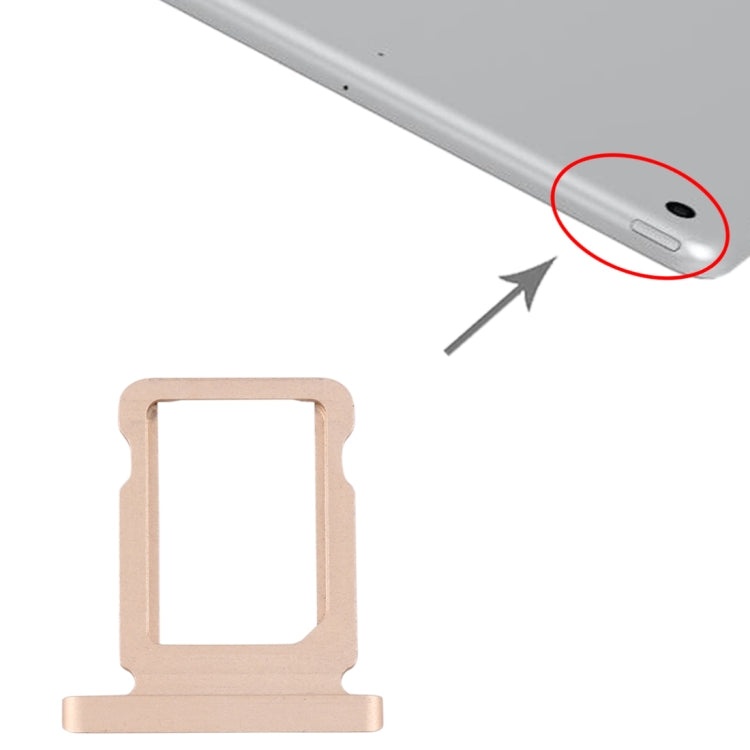 Gold SIM Card Tray for iPad Pro 12.9 inch (2017) - Replacement Part, Professionally Inspected, Perfect Fit