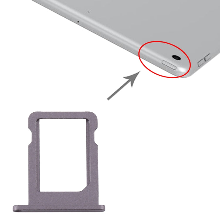 Grey SIM Card Tray for iPad Pro 12.9 inch (2018) / 11 inch (2018) - Replacement Part, Fully Compatible