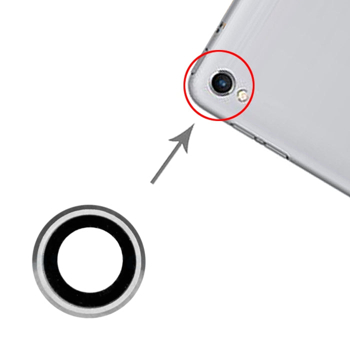iPad Pro 12.9 inch (2017) Camera Lens Cover Replacement (Models A1670, A1671, A1821) - Silver