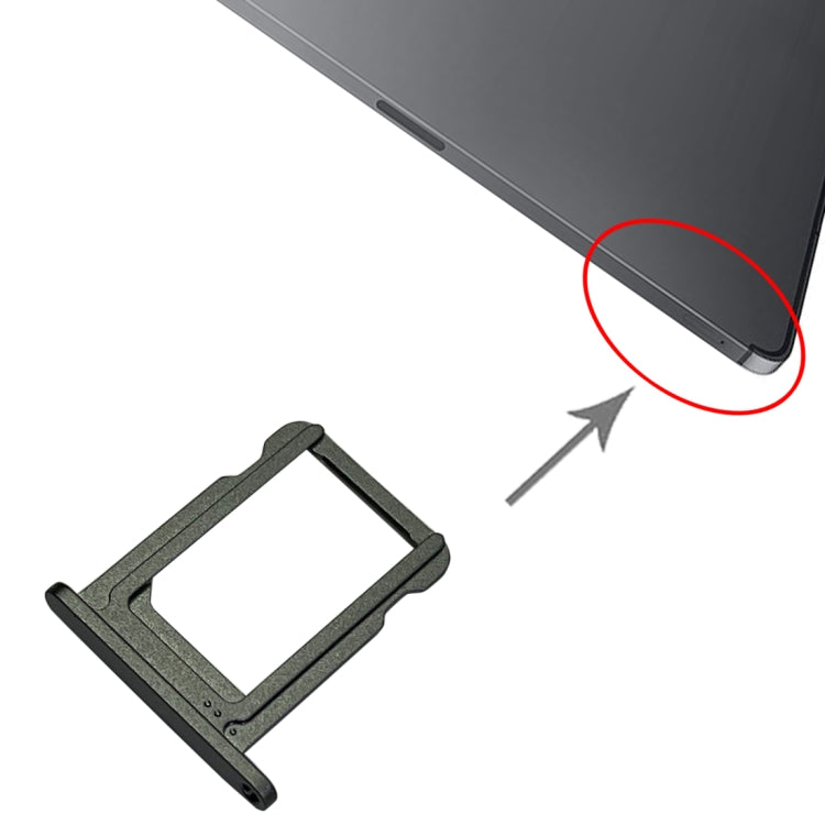 Grey SIM Card Tray for iPad Pro 12.9" (5th Gen, 2021) A2379 A2461 A2462 - Replacement Part