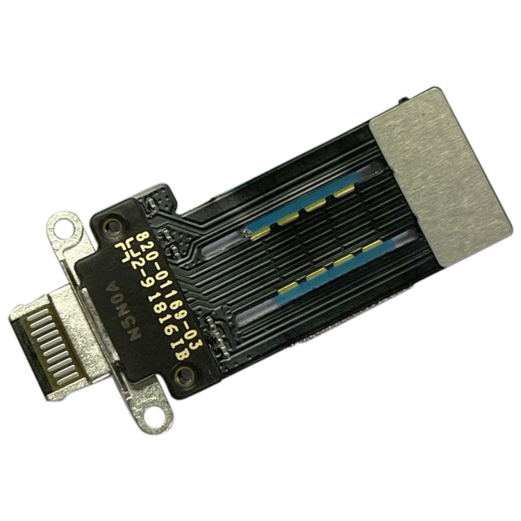 iPad Pro 12.9" (2021) Charging Port Flex Cable Ribbon Replacement - A2379 A2461 A2462 (Black)