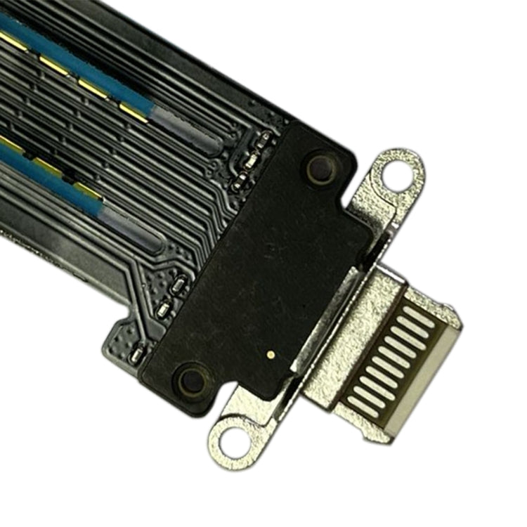 iPad Pro 12.9 inch (2021) Charging Port Flex Cable Replacement - Compatible with A2379, A2461, A2462 (White)