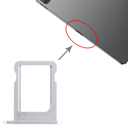 iPad Pro 12.9 Inch (2022) SIM Card Tray Replacement - Silver, Fully Compatible & Tested
