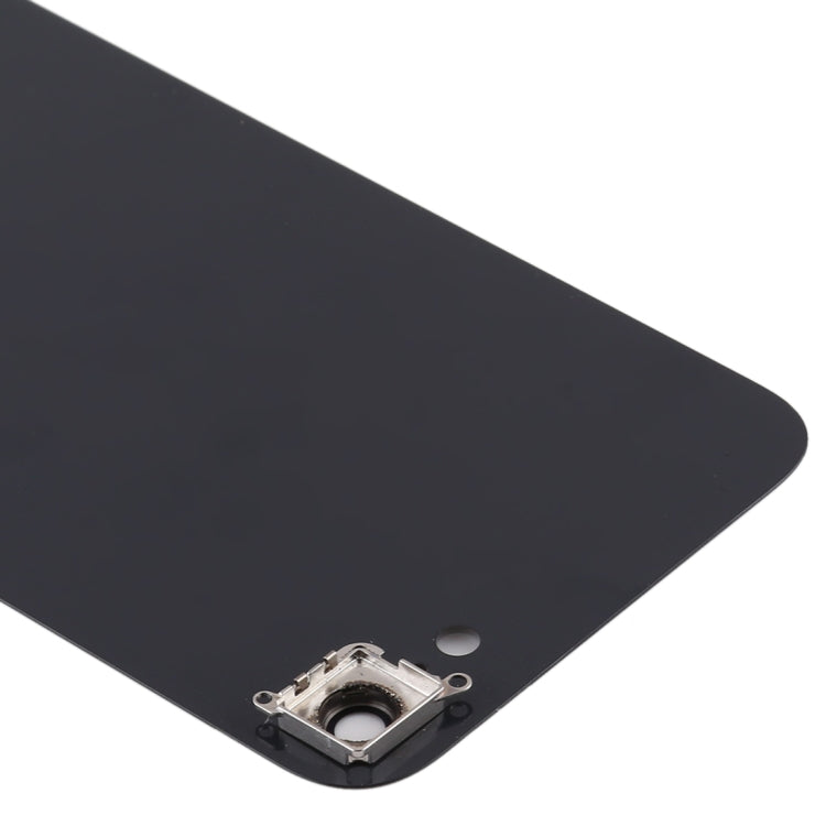 Black Glass Battery Back Cover with Camera Lens Frame for iPhone SE 2020 - Replacement Housing