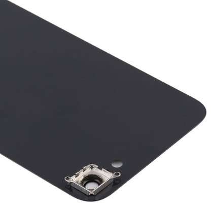 Black Glass Battery Back Cover with Camera Lens Frame for iPhone SE 2020 - Replacement Housing