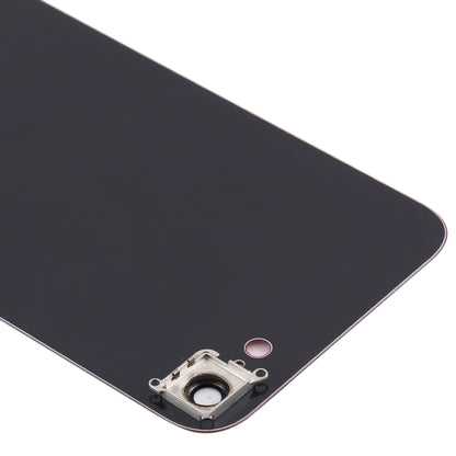 Red Glass Battery Back Cover with Camera Lens Frame for iPhone SE 2020 - Replacement Housing Part