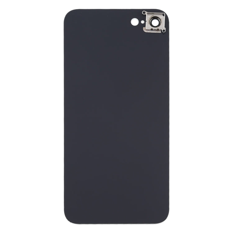 iPhone SE 2020 Glass Battery Back Cover with Camera Lens Frame (White) - Replacement Housing, Professional Installation Recommended