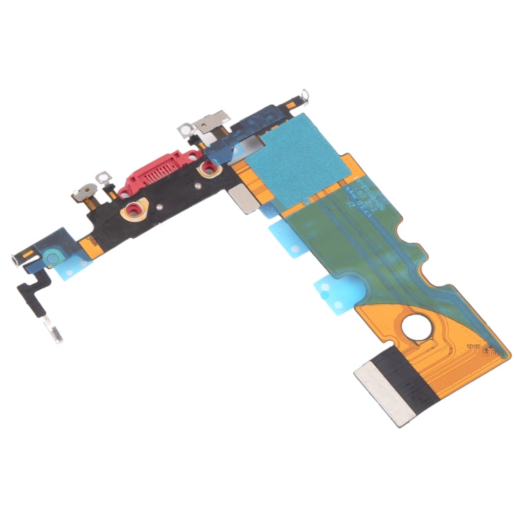 iPhone SE 2020 Charging Port Flex Cable Ribbon Replacement (Red) - Quality Checked, Perfect Fit