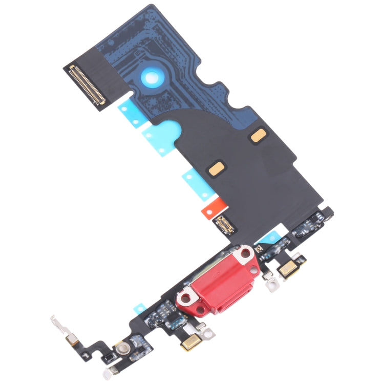 iPhone SE 2022 (3rd Gen) Charging Port Flex Cable Replacement Part - Red, Professionally Tested & Ready to Install