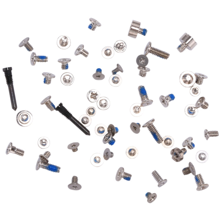 High-Quality Complete Screw and Bolt Set for iPhone X (Includes 2 Black Charging Port Screws)