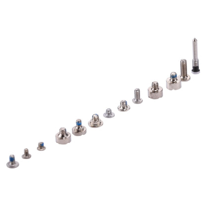iPhone X Complete Screw and Bolt Set (White) - High Quality Charging Port Screws for Repair